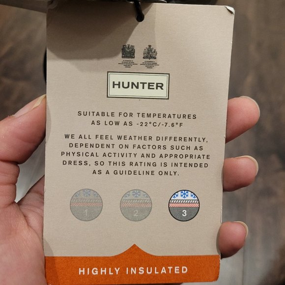 HUNTER Women's Intrepid Insulated Short Snow Boots BNWT Size 7 - Picture 8 of 12